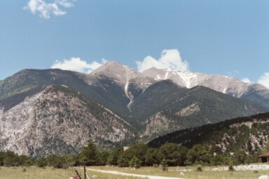 Mount Princeton from just off the hightway